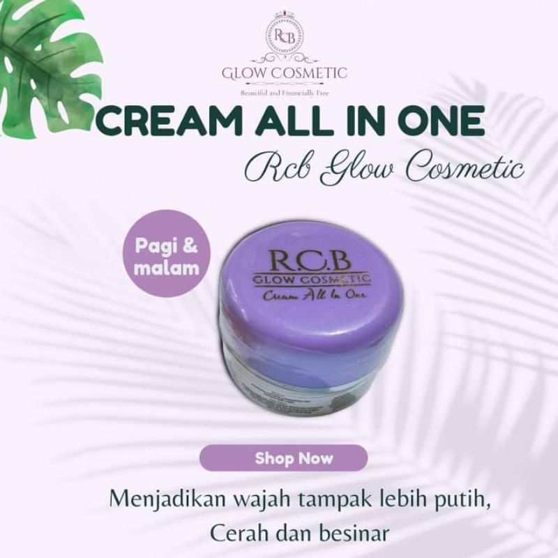 cream rcb glow eceran &paketan