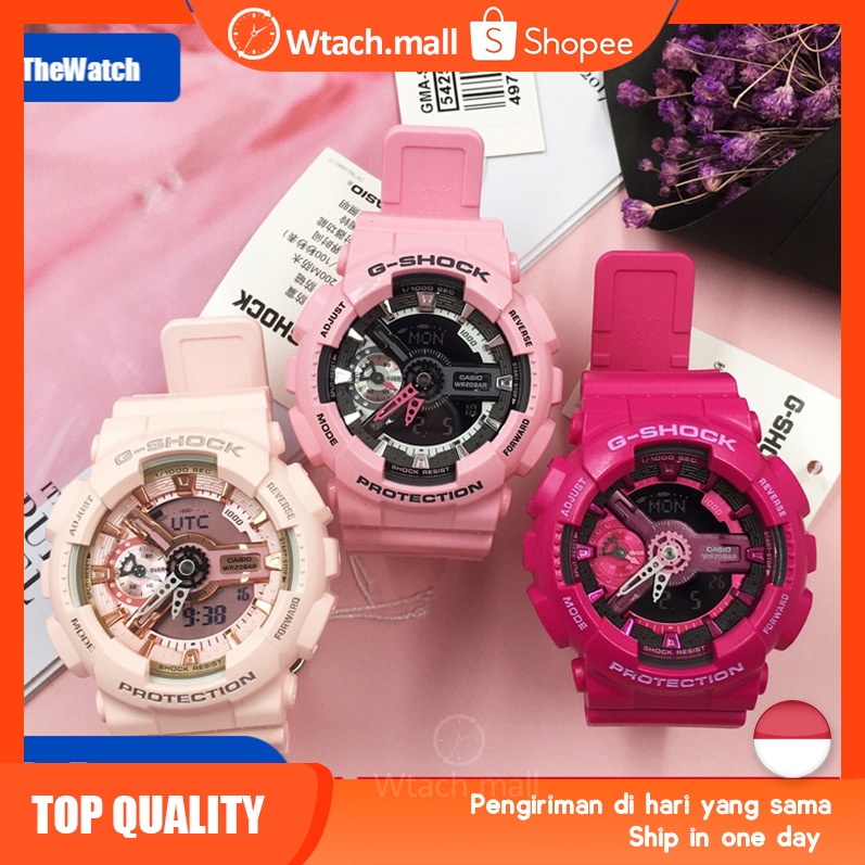 Casio Baby-G g shock BA110 Black Pink Wrist Watch Women Sport Watches Men Watch casio gshock watch