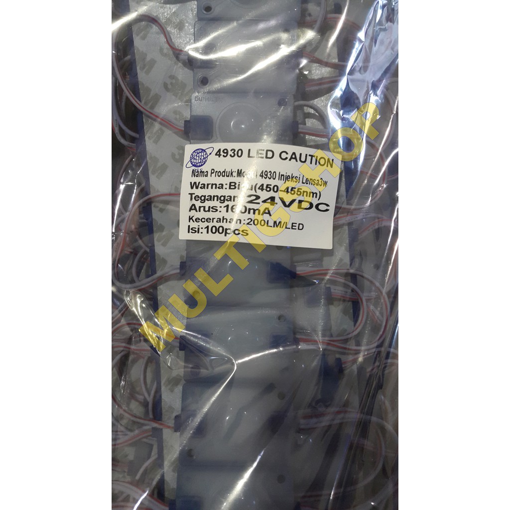 100Pcs Modul 4930 COB Bulat 24v - Warna