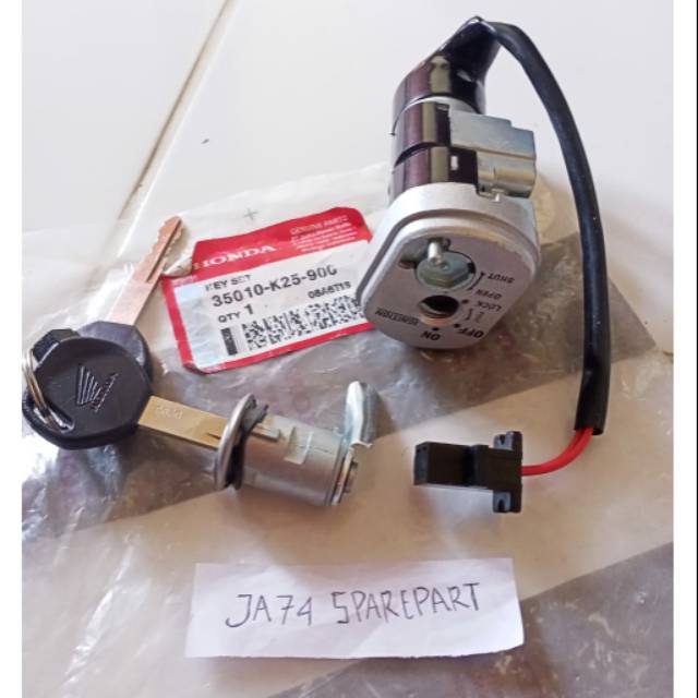 KUNCI KONTAK SET plus KUNCI BUKA JOK Beat fi (2013-2015) K25 original