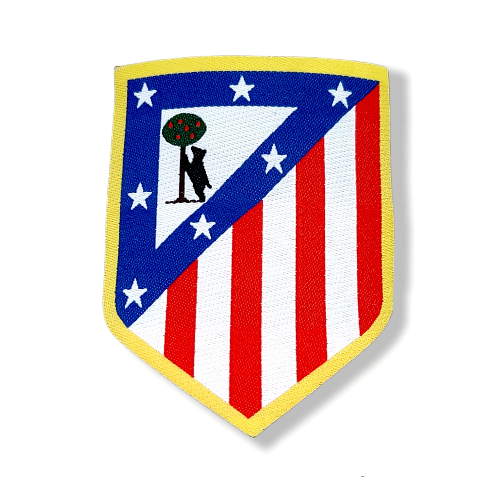 Logo Patch Woven / Emblem Club Bola Atletico Madrid