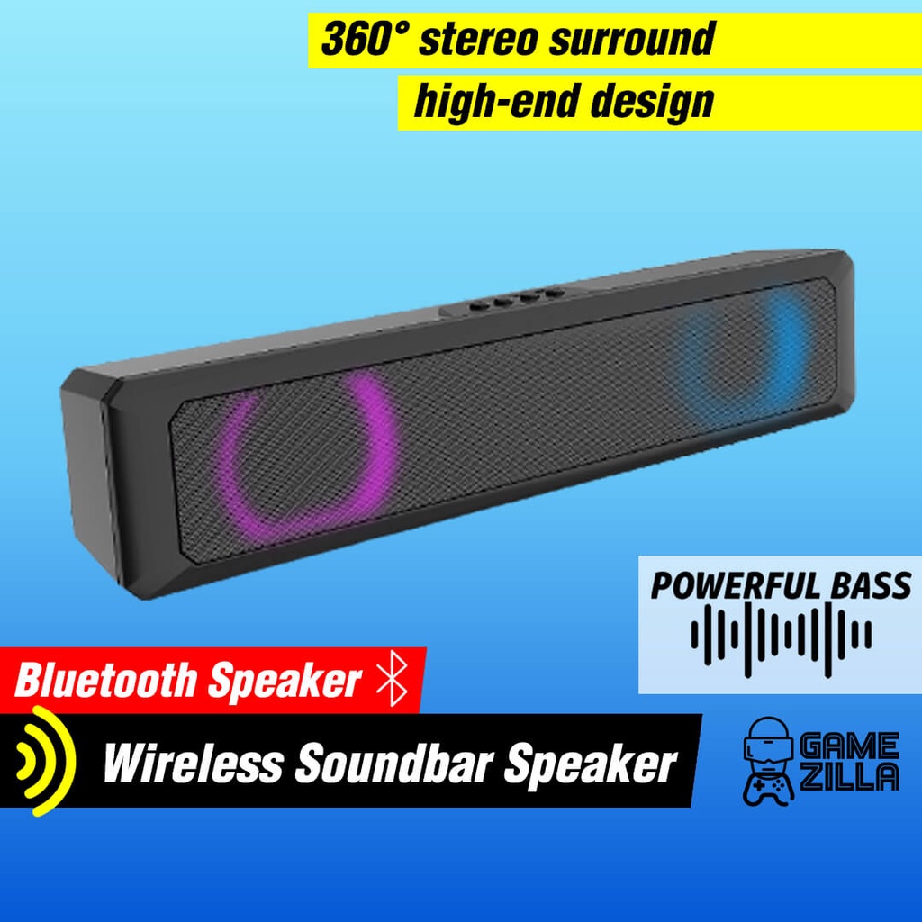 Jual Speaker Bluetooth Soundbar Kecil Spiker PC Laptop Komputer Speker