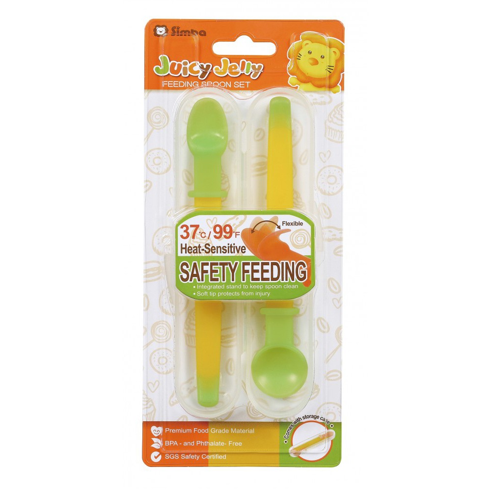 Simba 3343 Juicy Jelly Feeding Spoon Set