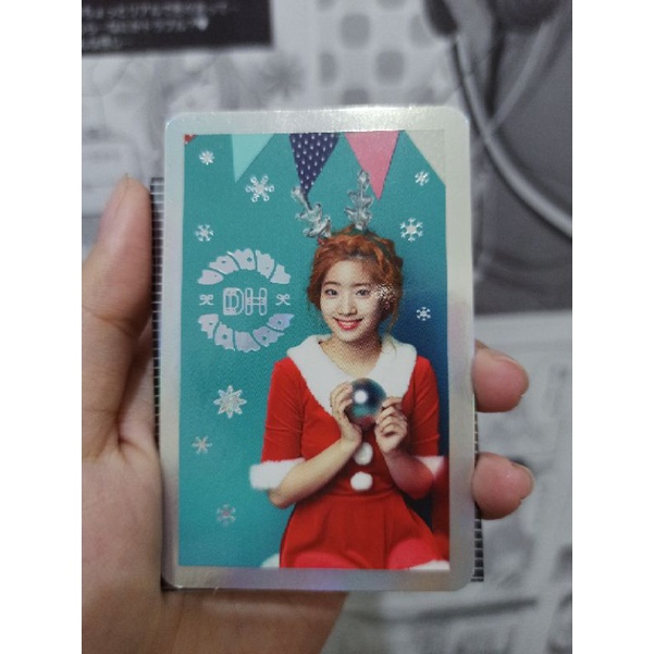 Dahyun Twice Xmas Photocard