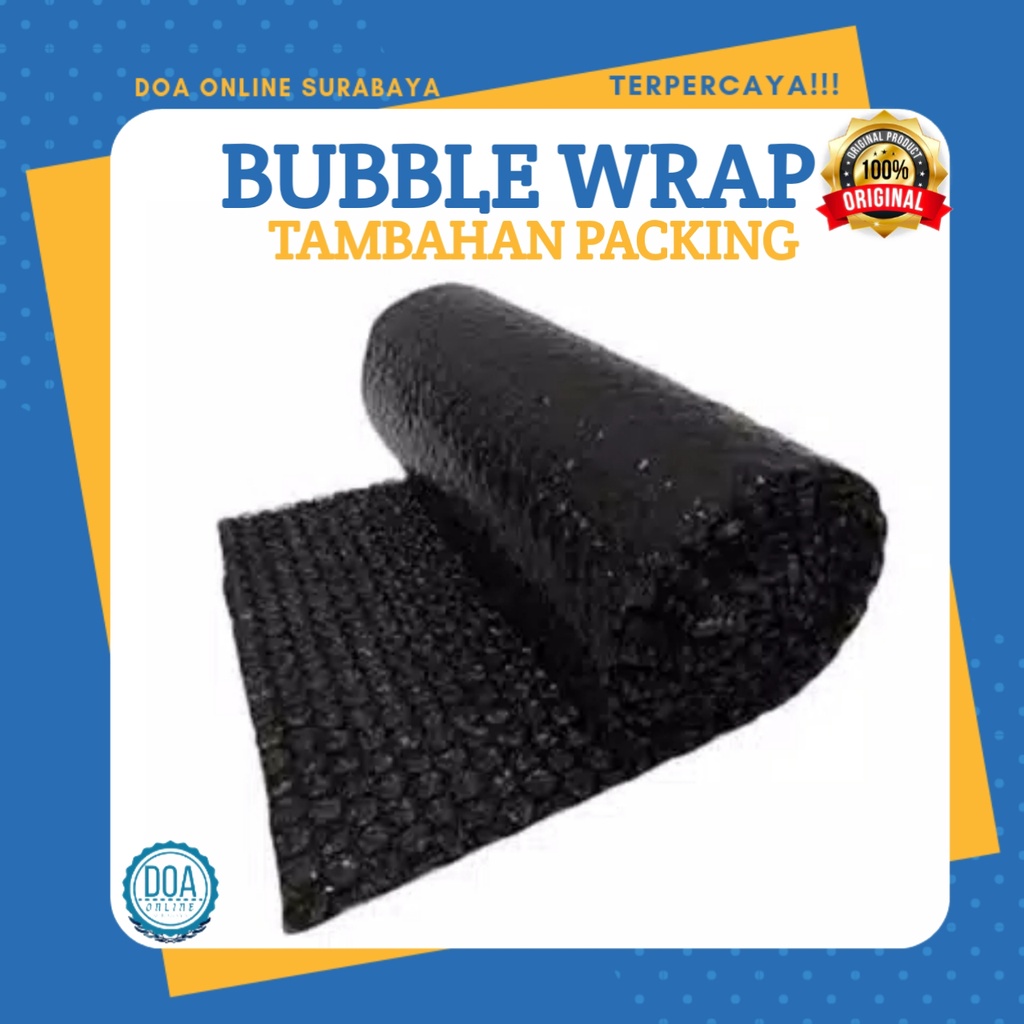 

Tambahan Packing Bubble Wrap Untuk Pengaman Paket Kiriman