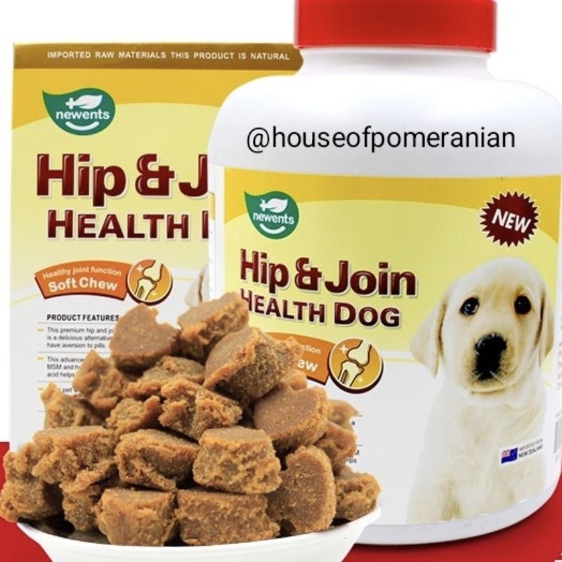 vegebrand HIP &amp; JOINT health dog soft chew 450gr vitamin sendi otot pinggul anjing