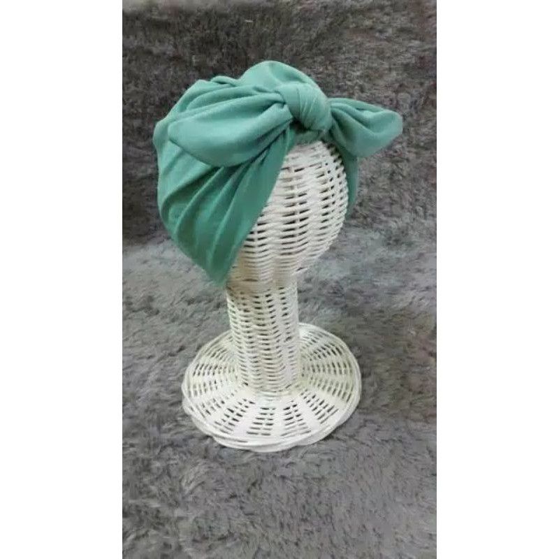 turban anak/ turban bayi pita kelinci polos