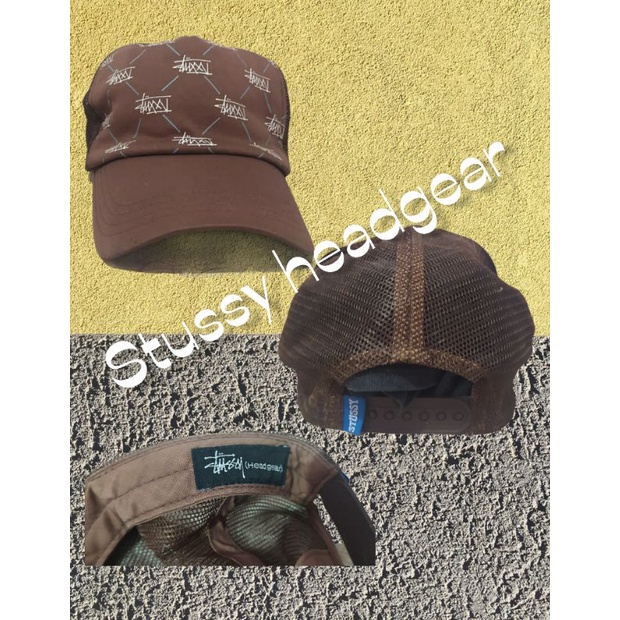 stussy trucker original free size second ( bekas )
