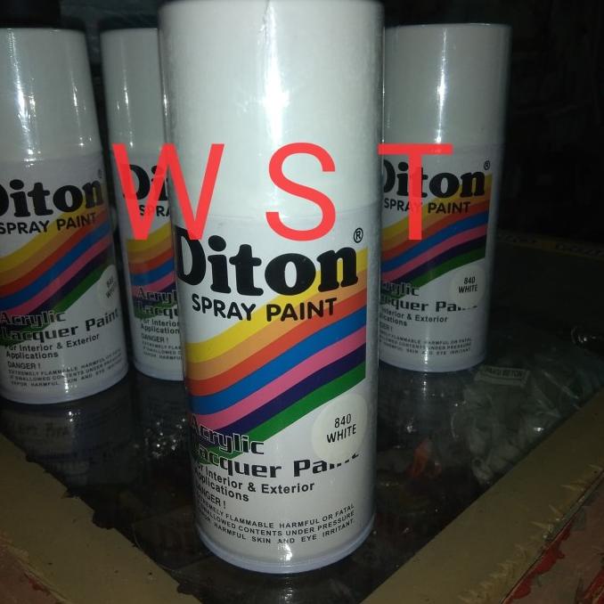 Cat Semprot Pilox Pylox Putih 840 White DITON
