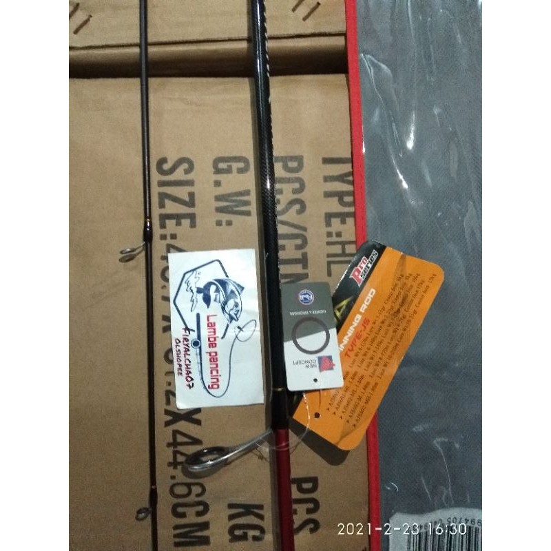 Joran Daido Athena Pro Series JS 180 (4-12lb sampai 8-17lb)
