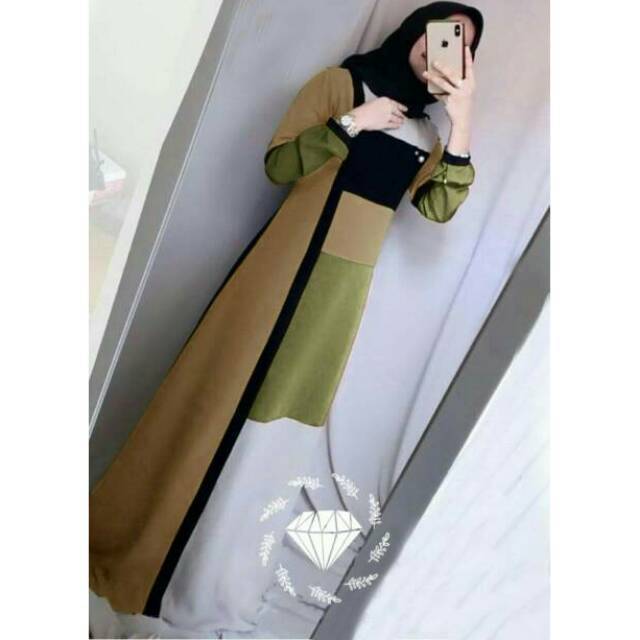 MAXY MEGAWATI, MOSCREPE, GAMIS HIJAB MUSLIM, MAXY DRESS