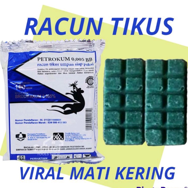 Racun Tikus Petrokum Dikenal Ampuh dan Efektif Membasmi Tikus