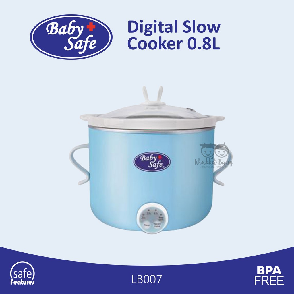 BABY SAFE SLOW COOKER DIGITAL LB007