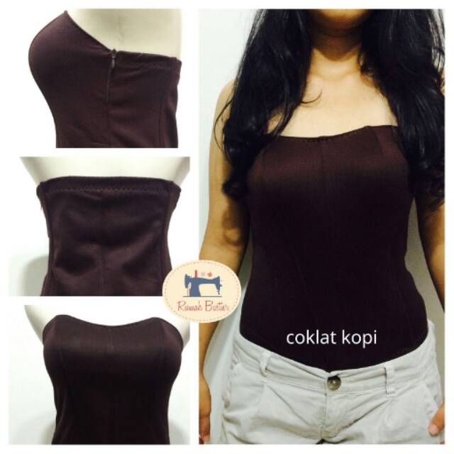 bustier longtorso basic tulang 8 dalaman kebaya