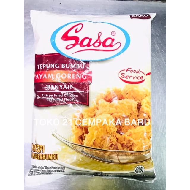 

Sasa Tepung Bumbu AYAM GORENG 900 gram | Sasa Tepung Ayam Murah 900gr