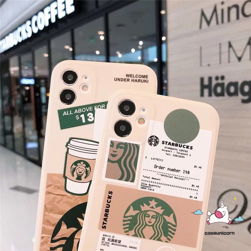 Casing Softcase Infinix Hot 10 9 11 11S Play 10s S4 10T Note 8 10 Smart 6 4 3 Plus Smart 5 2021 Motif Starbucks