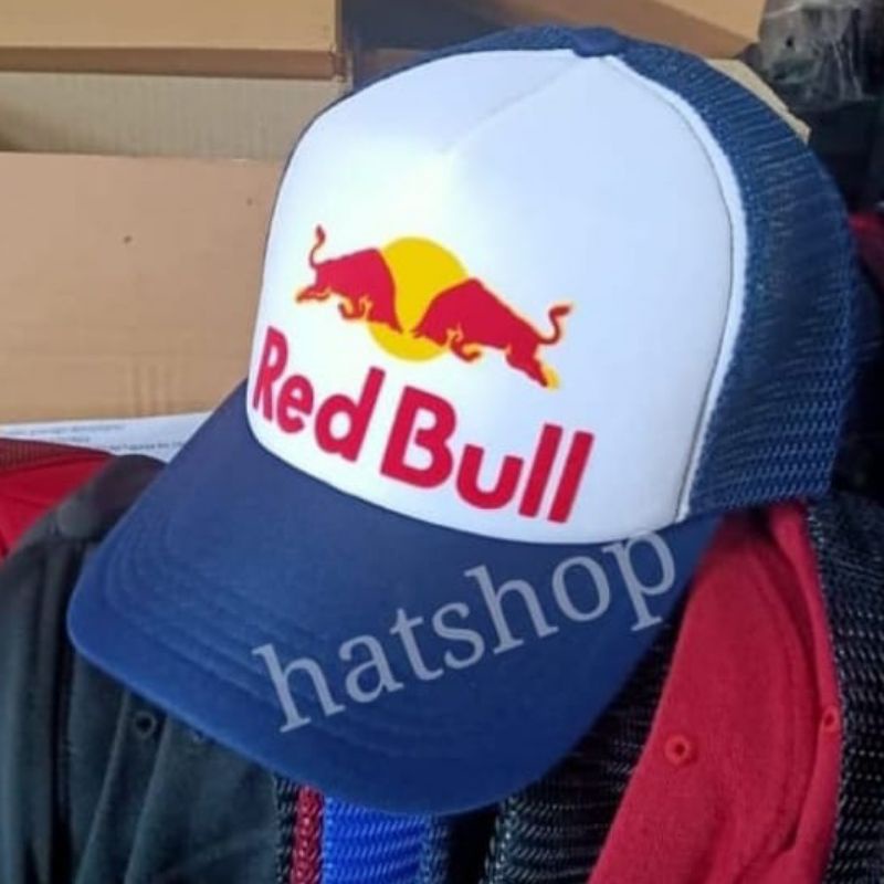 TOPI TRUCKER REDBULL