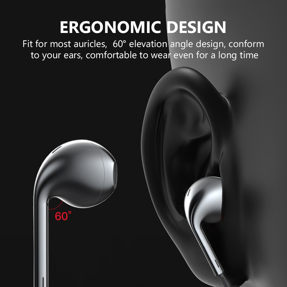 VICTORY2020 Half Ear Earphone Black Limited Edition Headset OPPO MH150 Black