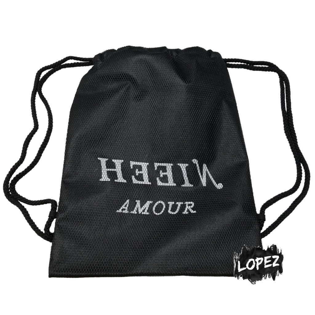 Tas Jaring Nieeh Amour / Backpack Clothing Line / Tas Ransel Jennie Kim Blackpink Fashion Lopez
