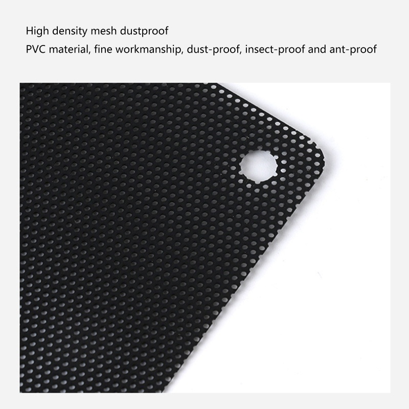 Vivi 3 / 4 / 5 / 6 / 7 / 8 / 9 / 12 / 14cm Cover Pelindung Debu Bahan PVC Mesh Magnetik Untuk Komputer PC