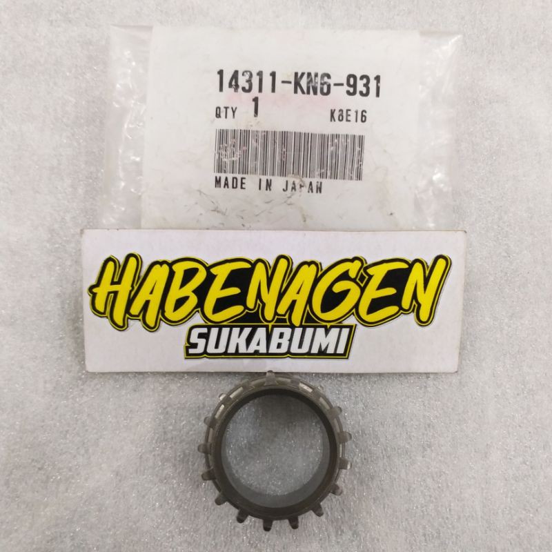 gear sintrik sentrik kamprat bawah gigi kruk as bandul honda tiger lawas lama revo ORI AHM HGP