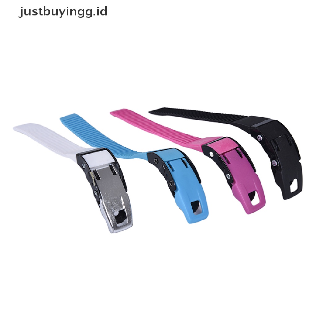 (Justbuyingg.Id) 1pc Strap Buckle Inline Skate Dengan Sekrup + Mur