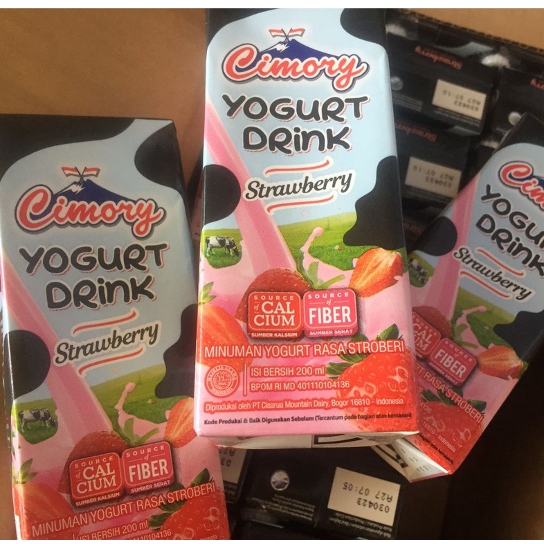 CIMORY Yogurt Drink Kotak Minuman Yogurt 200 ml - Pilih Rasa