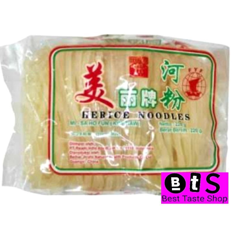

MILI FYF KWETIAU SA HO FUN / KWETIAU KERING / KWETIAW / KWETIAO / HERICE NOODLES - 220 GR