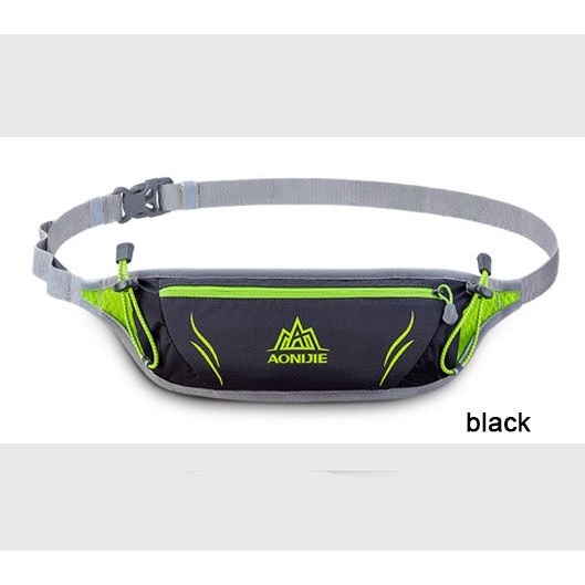 ORIGINAL TAS PINGGANG LARI TRAIL RUN AONIJIE WAIST BAG E915 - HITAM