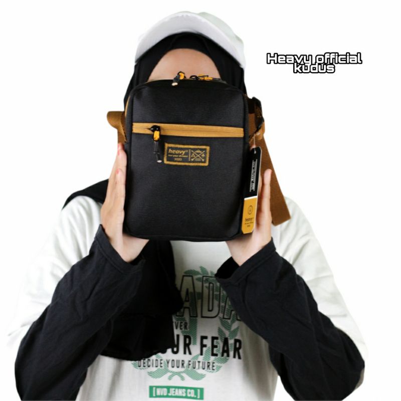 [HEAVY.BAG] SLINGBAG ORIGINAL HEAVY. TAS SELEMPANG . SLINGBAG HEAVY . TAS PRIA HEAVY . SLINGBAG MINI