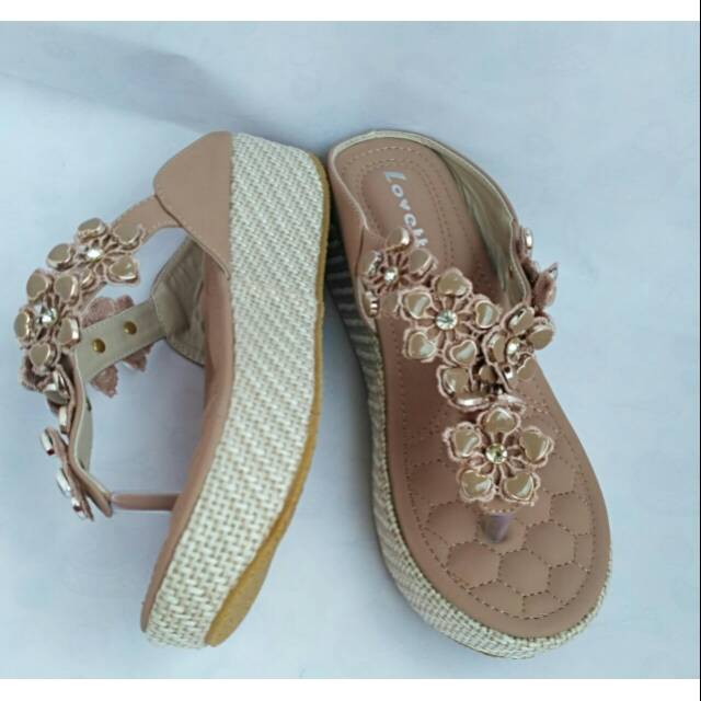 SENDAL FLAT WEDGES WANITA IMPORT LOVETTA / SENDAL LOVETTA