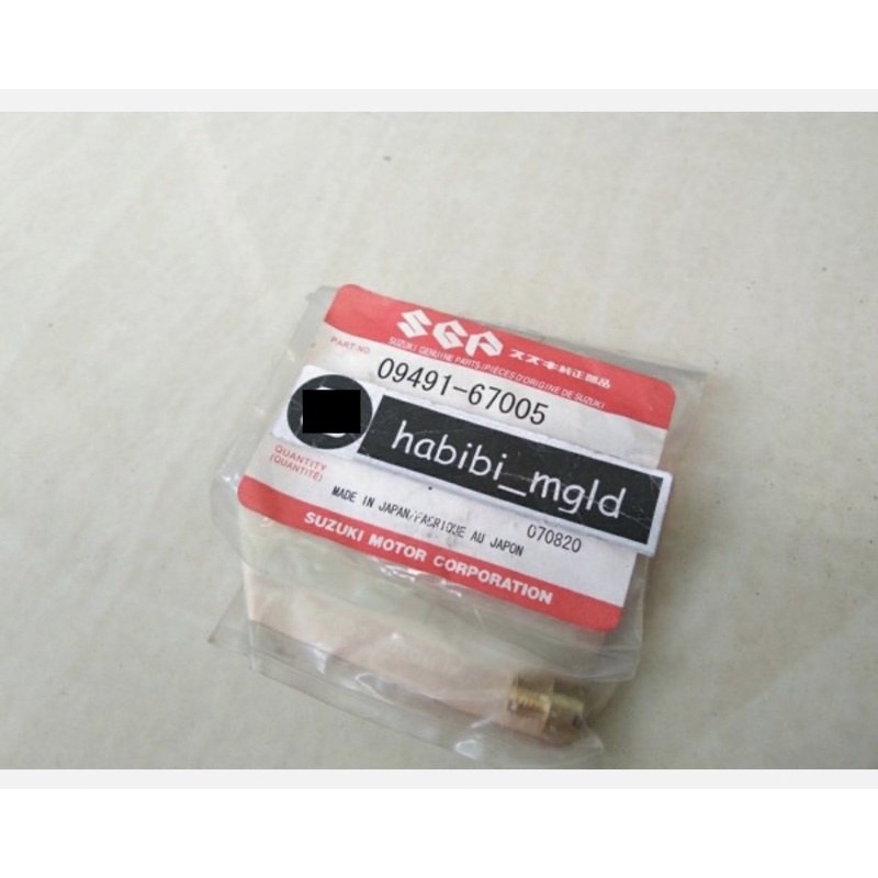 Main jet MJ karbu karburator Shogun R Shogun new 110 Original SGP Japan