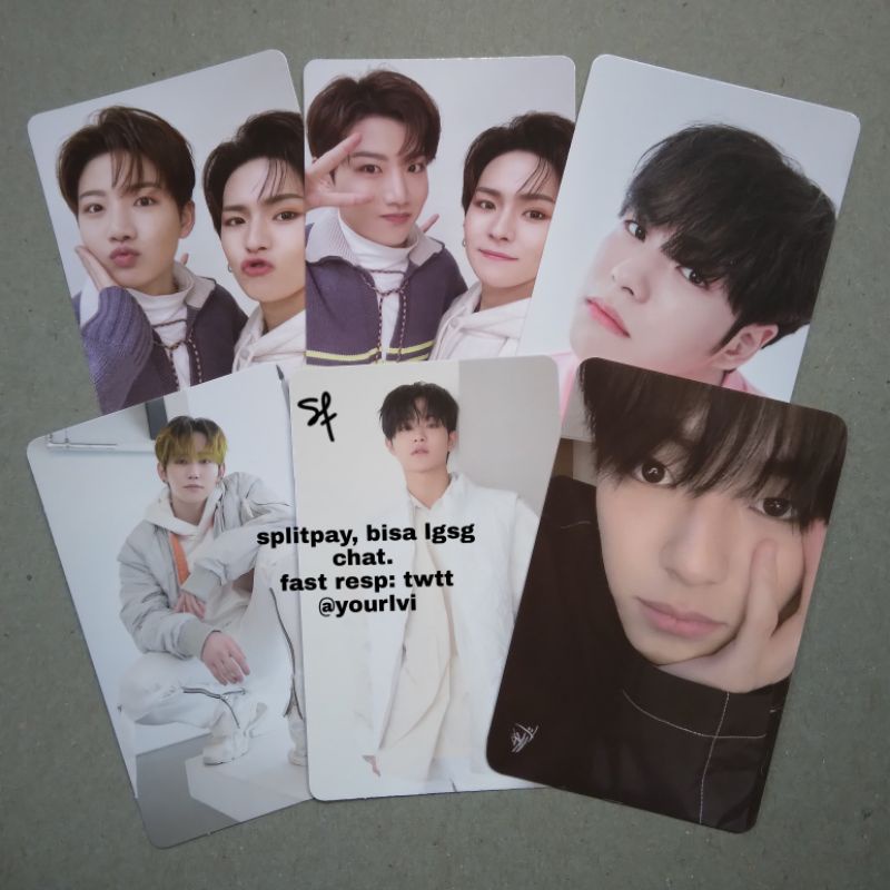 PHOTOCARD TREASURE JAEHYUK MANYO PINK, JIHOON CONCEPT WEVERSE, MASHIHO CONCEPT WEVERSE