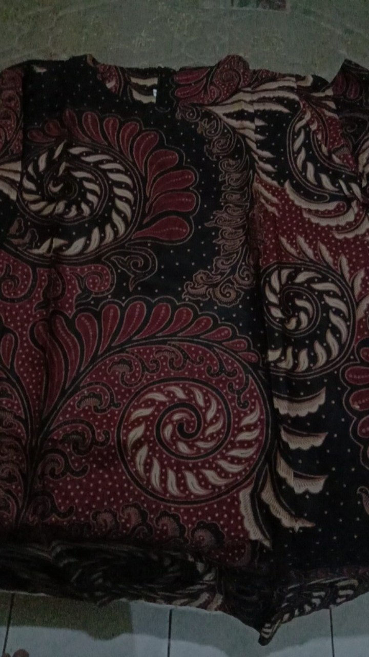 #bayar Di Tempat Terlaris Serut Genes Jelita Tunic Navbor Yelbor Whitbor Creambor Tunik Batik Modern