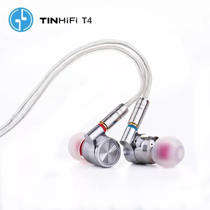 TINHIFI T4 CNT Dynamic Driver HIFI Bass In Ear Earphone MMCX TIN T4