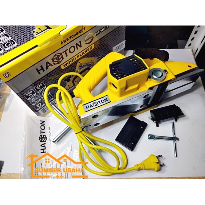 Mesin Planer HASSTON 3090 Mesin Ketam Serut Pasah 500 w Haston planner Berkualitas SUJ