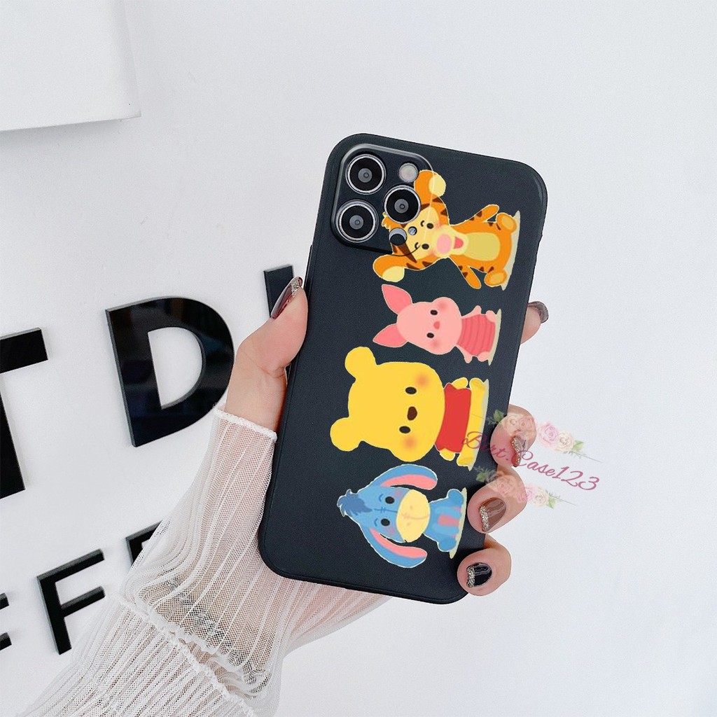 CASE CASING SOFTCASE SILIKON MACARON PELINDUNG KAMERA WINNIE THE POOH OPPO VIVO SAMSUNG XIAOMI REALME IPHONE ALL TYPE BC6030