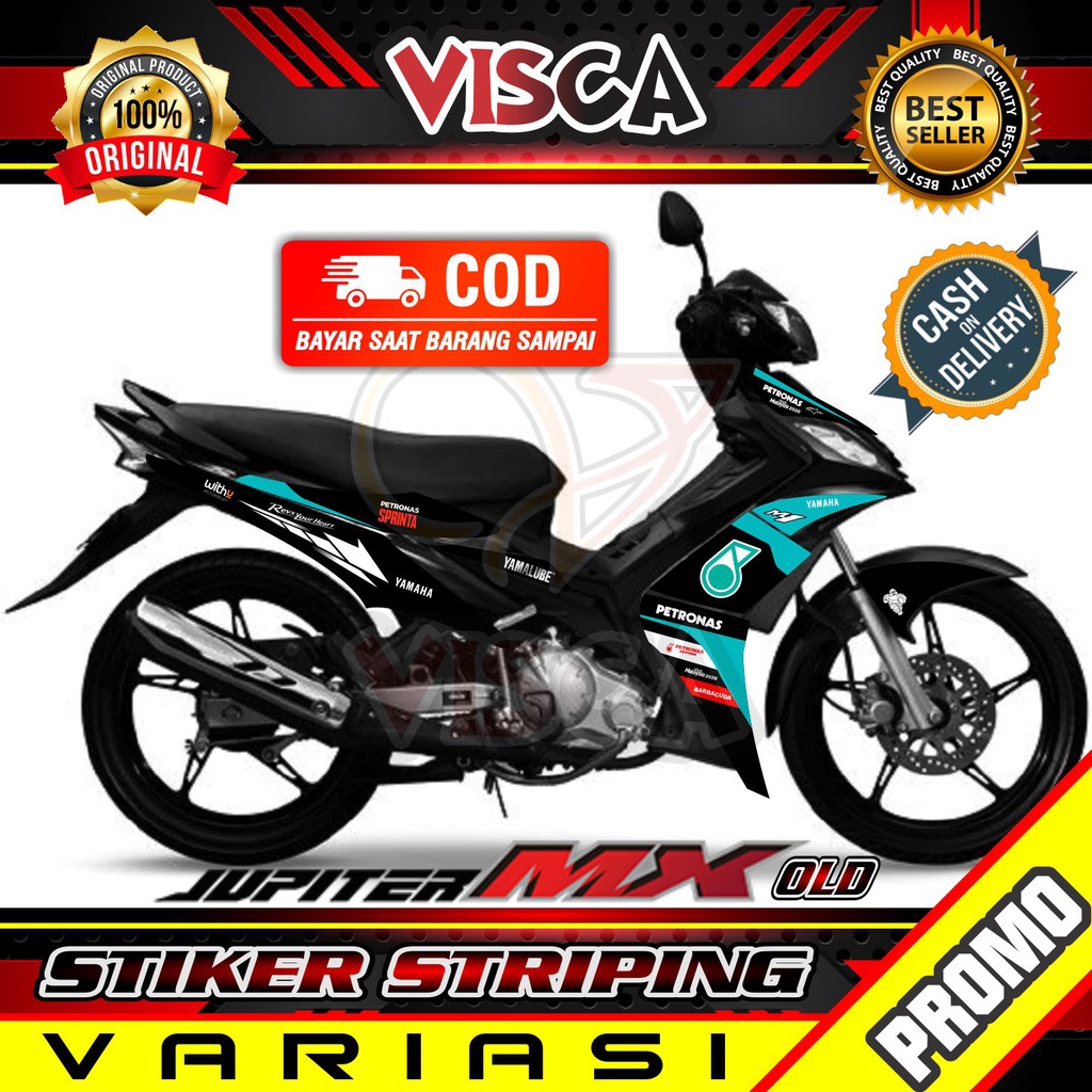 Striping Jupiter Mx Old - Stiker Sticker Striping Variasi Lis Yamaha Jupiter Mx Old - Striping Holog