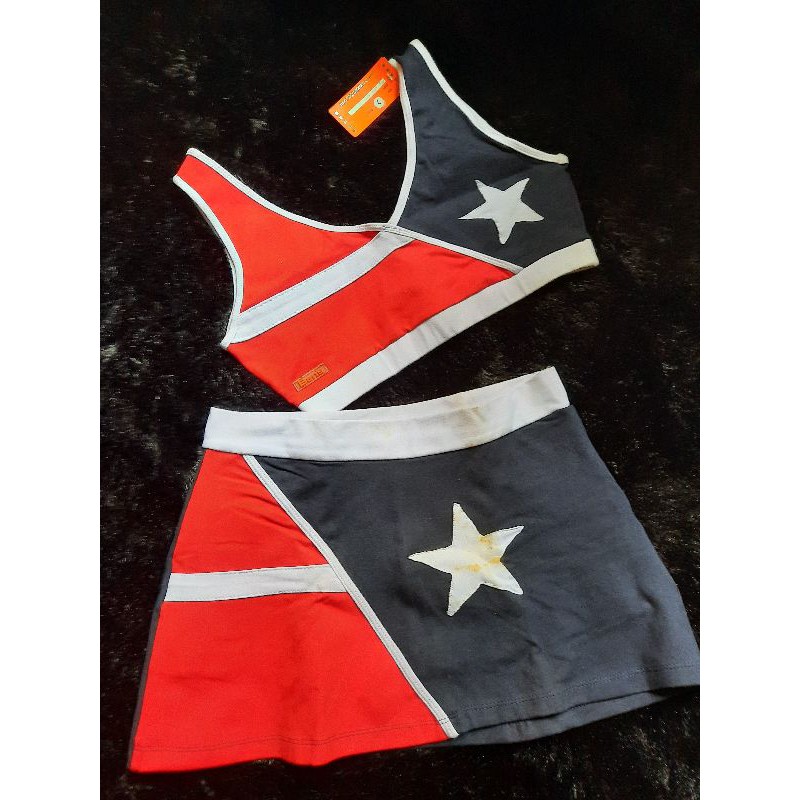 BAJU SENAM AEROBIC/BAJU SENAM ZUMBA MOTIF USA