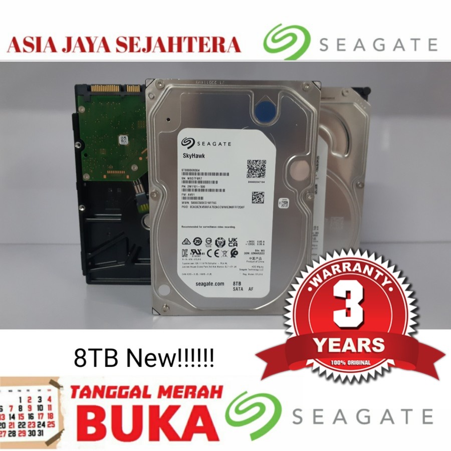 Jual Hardisk Internal Tb Seagate Skyhawk Survilance Shopee Indonesia