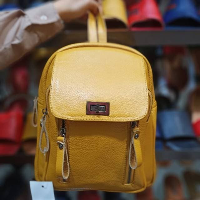 Tas Ransel Wanita Tas Backpack Tas Wanita Tas Kulit Garut