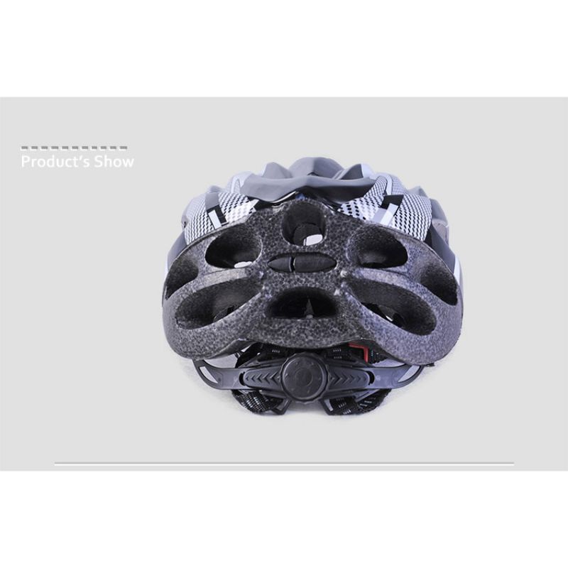 TaffSPORT Helm Sepeda EPS Foam PVC Shell - x10 - Gray