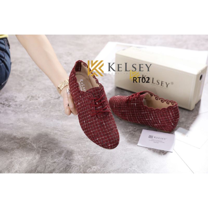 Kelsey Sepatu Wedges Wanita RT02