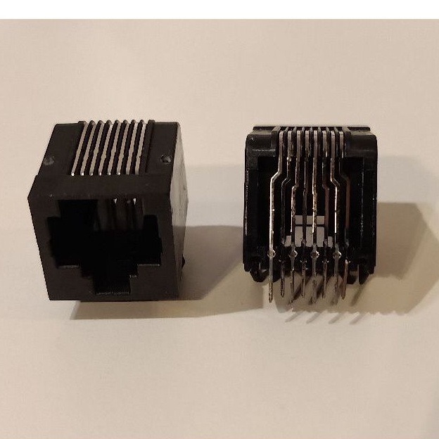 RJ45 Female / Jack Rj 45 female 8 pin / RJ 45 AMP Icom Kenwood