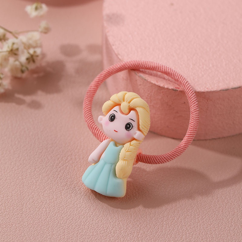 Ikat Rambut Elastis Motif Kartun Gaya Korea Untuk Anak