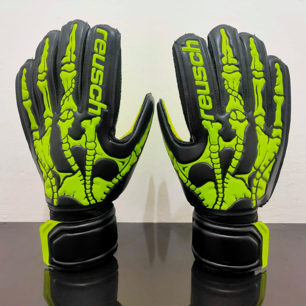 Sarung Tangan Kiper Dewasa Tanpa Tulang - REUSCH X-RAY SD [Size 8,9,10]