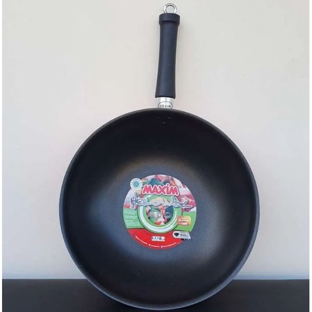 Maxim Wajan teflon Hero Wok 28 cm - anti lengket