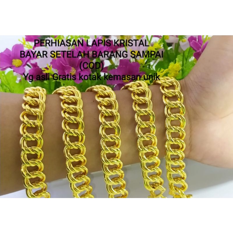 emas lapis kristal