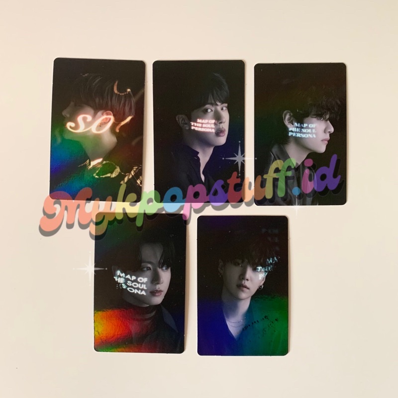[READY STOCK] OFFICIAL BTS MOTS ON:E CONCEPT PB HOLOGRAM PC JK/V/JHOPE/JIN/SUGA