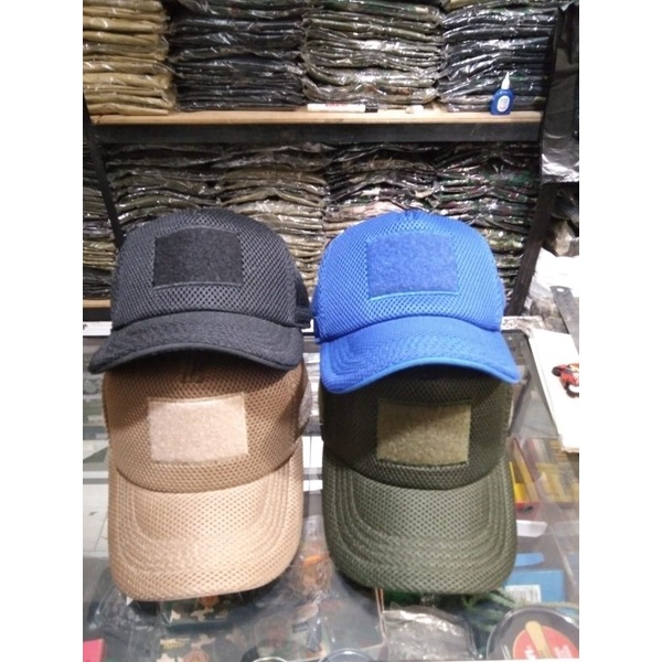 topi jaring Velcro/topi bdu jaring/topi jaring Army/topi jaring TNI ARMY